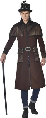 Produktbild von Steampunk Mantel für Herren Deluxe