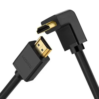 Produktbild von Ugreen gewinkeltes HDMI Kabel (90°) 4K schwarz 1m