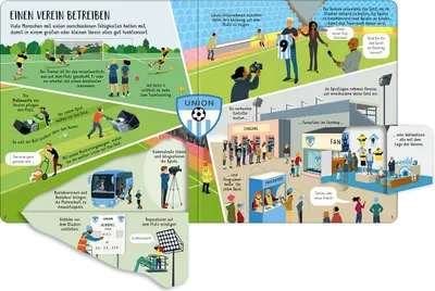 Image de Aufklappen und Entdecken: Fußball