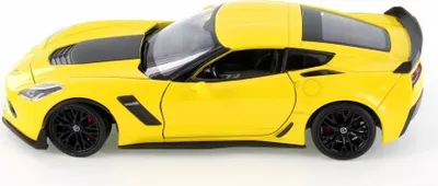 Produktbild von CHEVROLET Corvette Z06 2017 Gelb, WEL24085GE, Maßstab1/24, WELLY