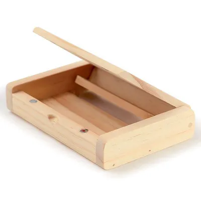 Zdjęcie produktu dla Drewniane etui na wizytówki 10,5 x 7 cm
