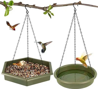 Image de Bain d'oiseaux avec bac à eau et décoration pour le jardin
