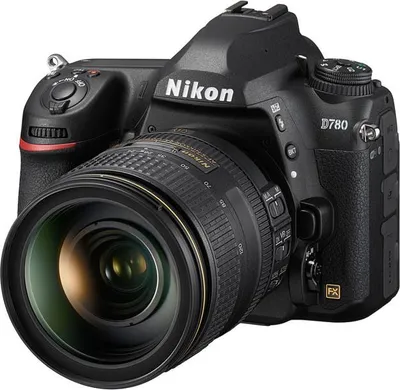Zdjęcie produktu dla Nikon D780 + AF-S 24-120mm F/4 VR kit, 24,5 MP, 6048 x 4024 px, CMOS, 4K Ultra HD, Ekran dotykowy, Czarny
