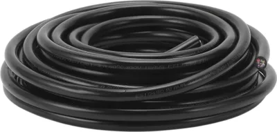 Produktbild von Elektrische Masseleitung Automobil-Stromleitung 30FT Schwarz TC 1 Stück 18AWG 8 Leiter Vollständig isoliert & Soft-Touch-Mantel Universal