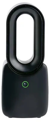 Image de Lifetime Air Ventilateur de table Mini Ventilateur USB Rechargeable - Petit ventilateur sans pales - Ventilateur à 3 vitesses - Noir