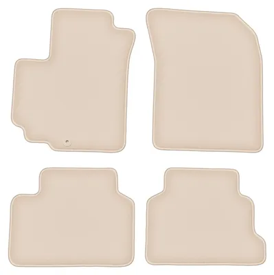 Produktbild von DURBAN Beige Velours-Fußmatten-Set für Suzuki Swift V 5D Schrägheck (2010-2016)