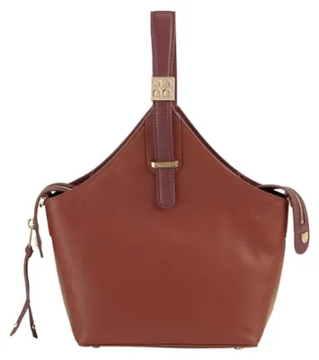 Produktbild von Elegante Damen Beuteltasche in Braun