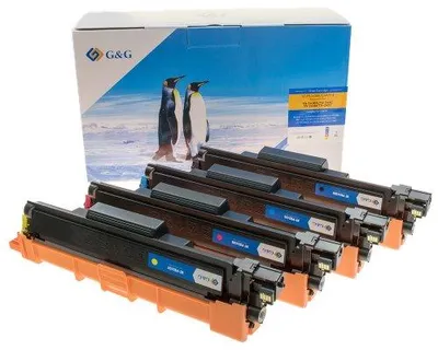 Produktbild von G&G 16019, 1000 Seiten, Schwarz, Cyan, Magenta, Gelb, 4 Stück(e)