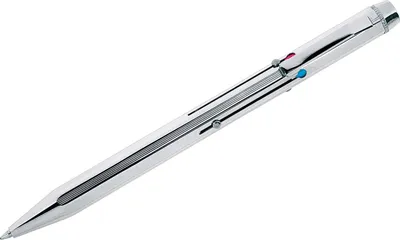 Produktbild von Wedo 256 226, Clip, Clip-on-Einziehkugelschreiber, Nachfüllbar, Schwarz, Blau, Grün, Rot, 1 Stück(e)