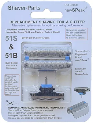 Produktbild von SCANPART Scherkopf kompatibel Braun 51S/51B Ersatz