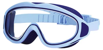 Produktbild von Schwimmbrille für Kinder, wasserdicht, kein Auslaufen, beschlagfrei, UV-Schutz, klare Gläser, Weitwinkelbrille für Jungen und Mädchen, Tauch- und Schnorchelausrüstung