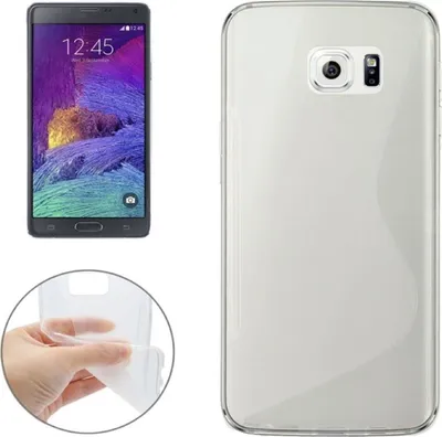 Produktbild von OTB TPU Case kompatibel zu Samsung Galaxy Note 5 S-Curve transparent