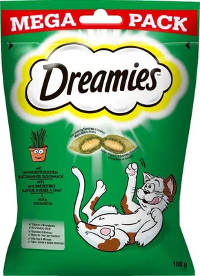 Produktbild von Dreamies Katzenleckerli Mit einem Hauch von Katzenminze 180g