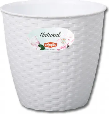 Produktbild von Blumentopf Stefanplast 73480 Kunststoff weiß