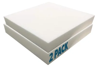 Immagine prodotto di Elzusha - Set di 2 cuscini in schiuma ad alta densità, 50x50 cm, per sedie