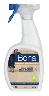 Produktbild von Bona Reiniger für geölte Holzböden 1 L, reinigt und nährt das mit Öl behandelte Holz