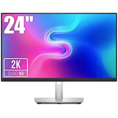 Zdjęcie produktu dla DELL P Series P2423D, 60,5 cm (23.8"), 2560 x 1440 px, Quad HD, LCD, 5 ms, Czarny