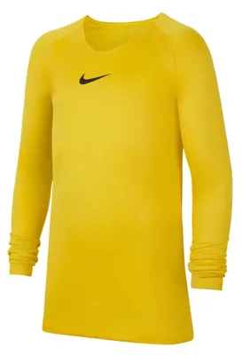Produktbild von Nike Unisex Kinder Y Nk Df Park 1stlyr JSY Langarmes Trikot, Tour Yellow/Black,