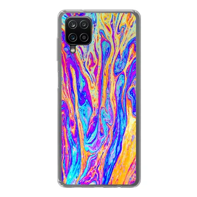 Produktbild von MuchoWow® Handyhülle Schutzhülle Hülle für Samsung Galaxy A12 Kunst - Farben - Psychedelisch Silikon Softcase Handy Hülle - Bild