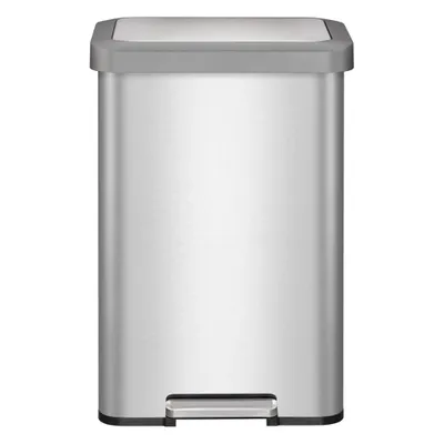 Image de EKO - Cozy Pedal bin 45 litres - Acier inoxydable Plastique - Acier inoxydable mat