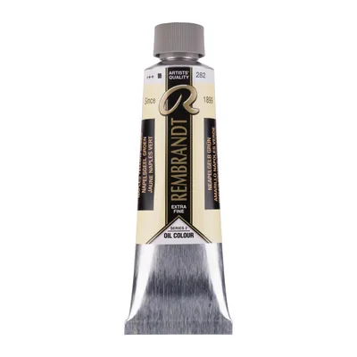 Image de Rembrandt peinture à l'huile tube 150 ml jaune de naples vert 282