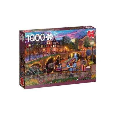 Produktbild von JUMBO Puzzle Wasserkanäle in Amsterdam 1000 Teile