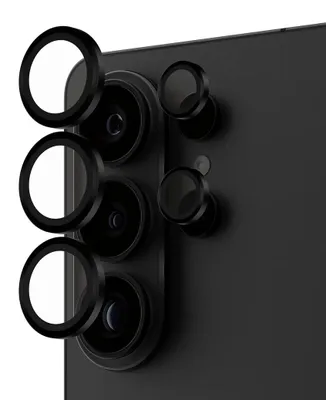 Produktbild von PanzerGlass ® Hoops® Kameraschutz Schwarz Samsung Galaxy S26 Ultra, Samsung, Samsung - Galaxy S26 Ultra, Trockene Anwendung, Kratzresistent, Schockresistent, Schwarz, 1 Stück(e)