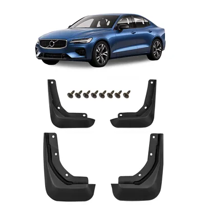 Produktbild von Schmutzfänger 4er-Set mit Befestigungssatz passend für VOLVO S60 III 2018-2024