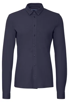 Produktbild von CASUAL FRIDAY Modernes Stretchhemd CFARTHUR LS BU JERSEY PIQUET Größe: XXL (45/46)