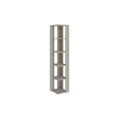 Produktbild von DECORTIE Nati Eck-Bücherregal Display Unit , Sandstein 34 x 34 x 161 cm