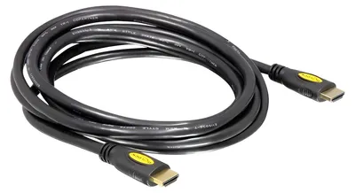 Produktbild von DeLOCK HDMI 1.4 - 5.0m, 5 m, HDMI Typ A (Standard), HDMI Typ A (Standard), Schwarz