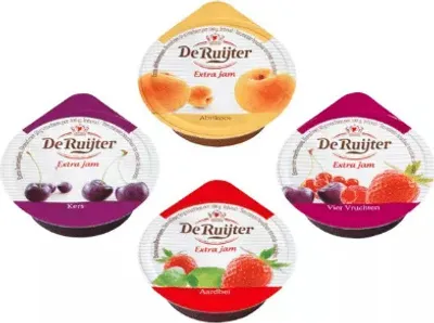 Produktbild von De Ruijter - Konfitüre - Sortiment - 50% - 200 x 15 Gramm