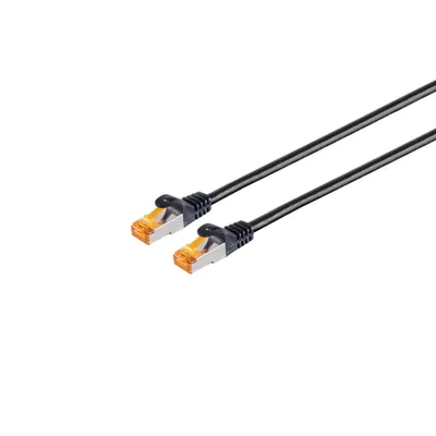 Produktbild von S/CONN maximum connectivity 08-26605, 60 m, Cat6a, S/FTP (S-STP), RJ-45, RJ-45, Schwarz
