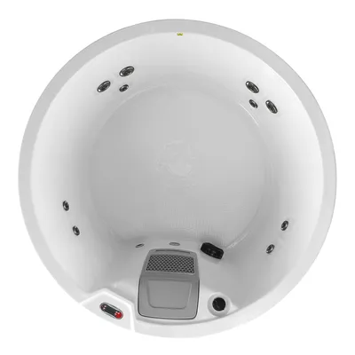 Produktbild von Canadian Spa Okanagan Whirlpool, 160cm Durchmesser, 73cm Tiefe, 10 Düsen, Ozon