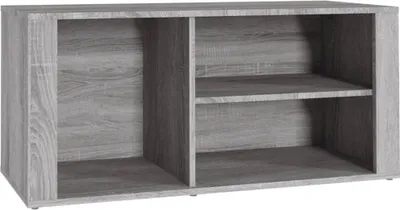 Immagine prodotto di vidaXL Portascarpe grigio Sonoma 100x35x45 cm Materiale a base di legno