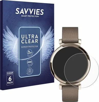 Produktbild von 6x Für Garmin Lily 2 Schutzfolie Savvies Displayschutz Display Schutz Folie Klar Transparent