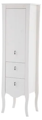 Immagine prodotto di Mobili da bagno Mobile da bagno in legno mobile alto bianco Mobile da bagno 43x36x157cm