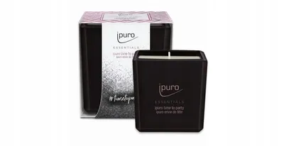 Produktbild von ipuro ESSENTIALS time for party, Quadratisch, Schwarz, Fruchtig, 1 Stück(e)