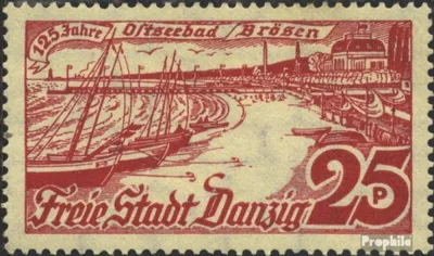 Produktbild von Briefmarken Danzig 1936 Mi 260 gestempelt Ostseebad