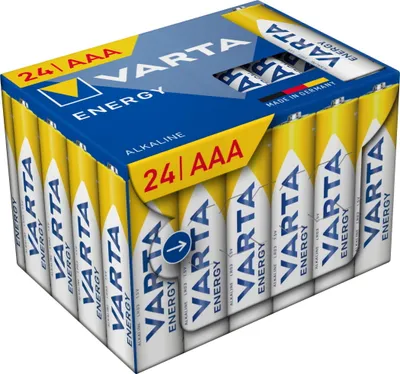 Produktbild von Varta Energy AAA, Einwegbatterie, AAA, Alkali, 1,5 V, 2 Stück(e), 1,5 V