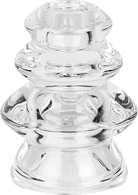 Image de Clayre & Eef Bougeoir Ø 8x10 cm Verre transparent