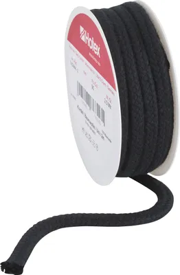 Produktbild von Baumwollkordel, 6 mm, 2 m Schwarz