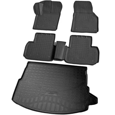 Produktbild von Fußmatten & Kofferraumwanne Set passend für  Land Rover Discovery Sport | L550, LC | BJ 2014-2019