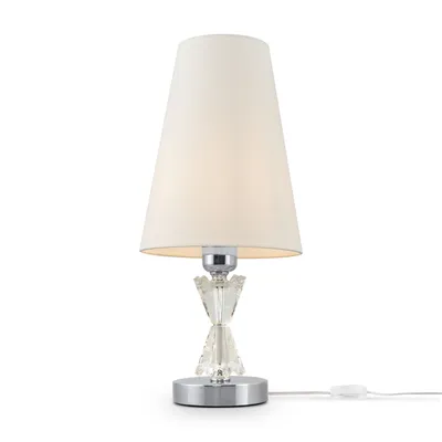Produktbild von Maytoni Florero Tischlampe MOD078TL-01CH 1xE27, Chrom, aus Metall, exkl. Leuchtmittel