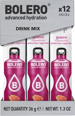 Produktbild von Bolero Sticks (12x3g) Guava - Intra- & Post-Workout - Intra-Workout