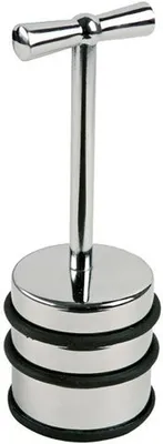 Produktbild von Alco Türstopper Metall Ø 650 mm 18 cm hoch silber