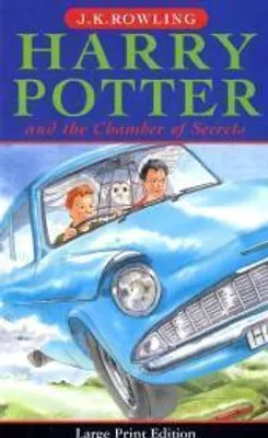 Produktbild von ISBN Harry Potter and the Chamber of Secrets (Large print), Angielski, Twarda okładka, 512 stron(y)