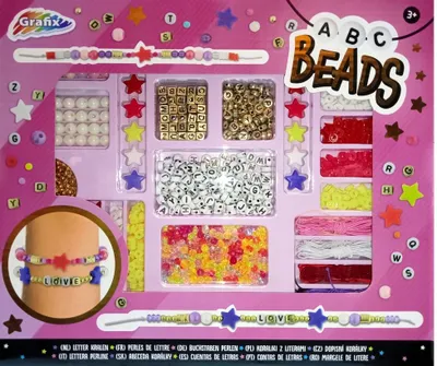 Produktbild von Grafix Schmuckbastelset für Kinder mit Buchstaben