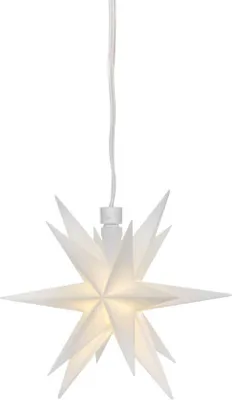 Produktbild von Sterntaler LED-Stern weiss, 1 warmweiße LED, Ø 120 mm
