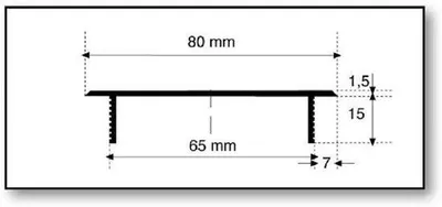Zdjęcie produktu dla Gniazdo wentylacyjne 80 mm - różne kolory i długości dostępne